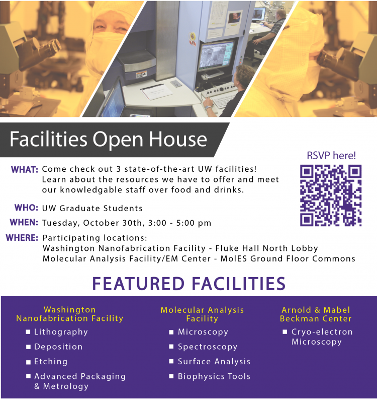 Facilities Open House Flyer